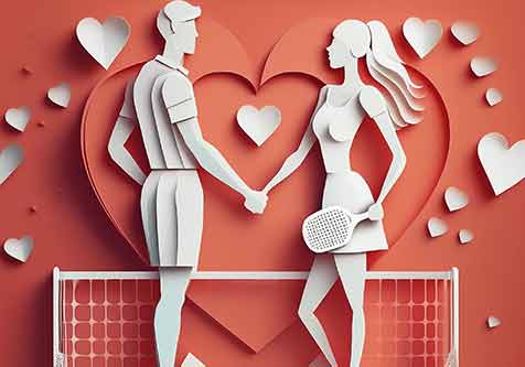 Kids on the pickleball court